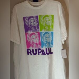 PacSun RuPaul Graphic Tee - White